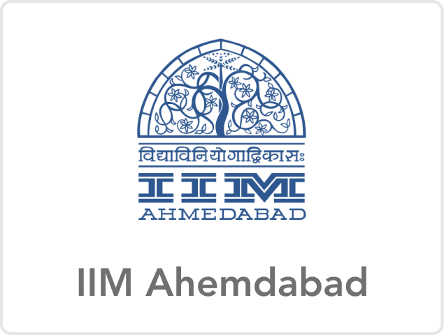 Be mentored by experts from IIM Ahmedabad