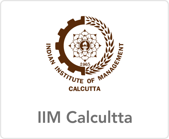 Be mentored by experts from IIM Calcutta
