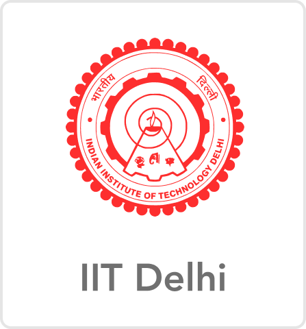 Be mentored by experts from IIT Delhi