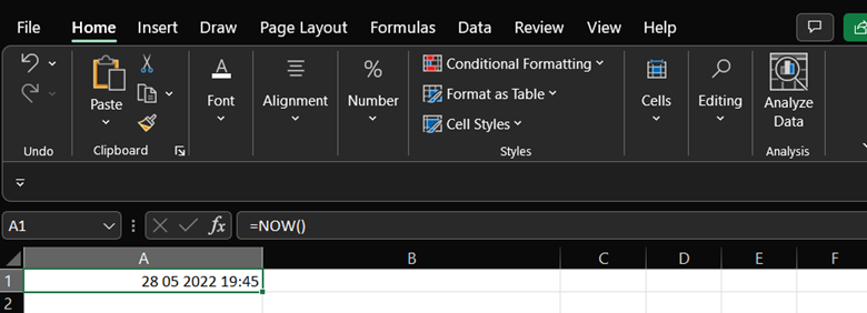 Basic Formulas in Excel