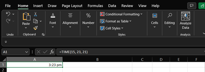 Basic Formulas in Excel