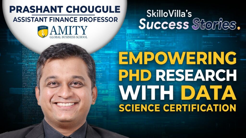 Age is just a number when learning comes into the picture. Dive into Prashant's journey of upskilling via a data science certification course.